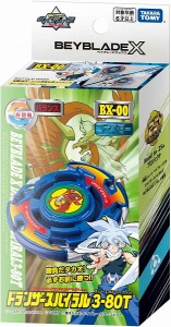 4904810910503:ベイブレードX BX-00 ブースター ドランザースパイラル 3-80T【新品】 BEYBLADE X タカラトミー