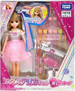 4904810914709:リカちゃん エクステリカちゃん 推しピンク【新品】 (リカちゃん人形 着せ替え人形 女の子向け タカラトミー) 