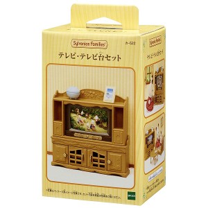 4905040296207:シルバニアファミリー シルバニアファミリー 家具 テレビ・テレビ台セット【新品】 【ハウス・家具】