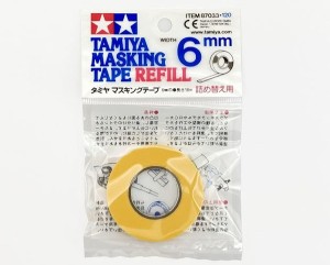 4950344076741:タミヤ マスキングテープ 6mm 詰め替え用【新品】仕上げ材 素材 TAMIYA