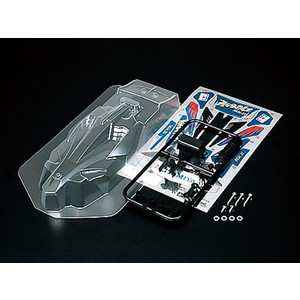 4950344998982:ミニ四駆 GP.369　アバンテMk.2クリヤーボディセット【新品】 グレードアップパーツ 改造