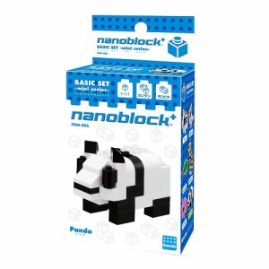 4972825205426:ナノブロックプラス パンダ PBM-006【新品】 nano block+