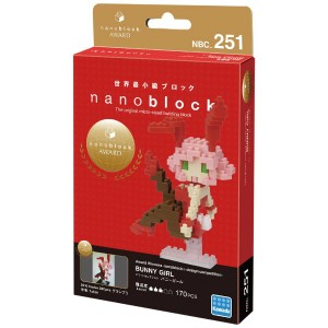 4972825209158:ナノブロック アワードセレクション バニーガール NBC_251【新品】 nano block