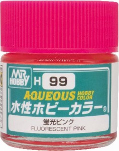 4973028734386:塗料 H99 蛍光ピンク【新品】 GSIクレオス 水性ホビーカラー