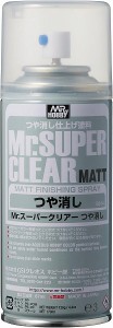 4973028927894:塗料 B514 Mr.スーパークリアー つや消し スプレー 170ml ホビー用仕上材【新品】 スプレー GSIクレオス