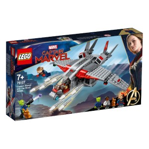 5702016369694:レゴ スーパー・ヒーローズ キャプテン・マーベルとスクラルの襲撃 76127【新品】 LEGO MARVEL　知育玩具