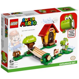 5702016618464:レゴ スーパーマリオ ヨッシー と マリオハウス 71367【新品】 LEGO Super Mario 知育玩具