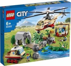 5702016911930:レゴ シティ 出動！どうぶつレスキュー 60302【新品】 LEGO　知育玩具