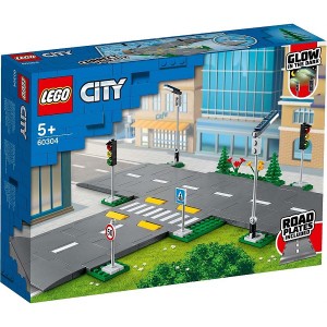 5702016912289:レゴ シティ つながる！ロードプレート 交差点 60304【新品】 LEGO　知育玩具
