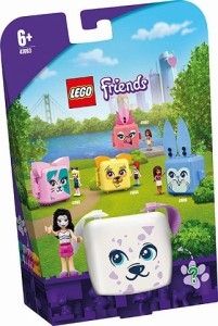 5702016915570:レゴ フレンズ キュービーズ - エマのダルメシアンキューブ 41663【新品】 LEGO Friends　知育玩具