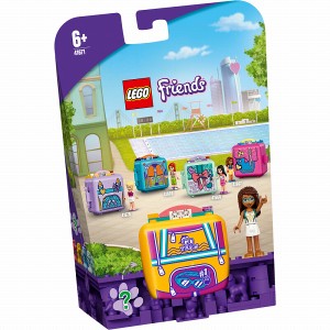 5702016915761:レゴ フレンズ キュービーズ - アンドレアのスイミングキューブ 41671【新品】 LEGO Friends　知育玩具