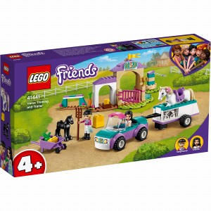 5702016916812:レゴ フレンズ 乗馬とホーストレーラー 41441【新品】 LEGO Friends　知育玩具