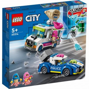 5702017161891:レゴ シティ アイスクリームトラックを追え！ 60314【新品】 LEGO　知育玩具
