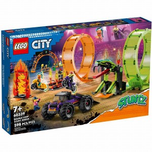 5702017162089:レゴ シティ ダブルループ・スタントアリーナ 60339【新品】 LEGO　知育玩具