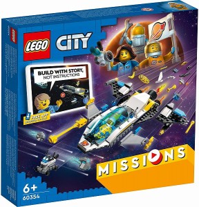 5702017189758:レゴ シティ 火星探検 ミッション 60354【新品】 LEGO　知育玩具