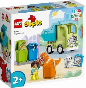 5702017416236:レゴ デュプロ デュプロのまち リサイクル回収トラック 10987【新品】 LEGO 知育玩具