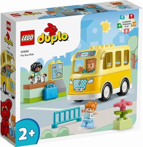 5702017416243:レゴ デュプロ デュプロのまち スクールバス 10988【新品】 LEGO 知育玩具