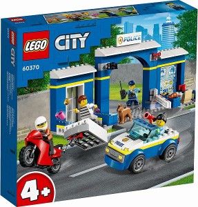 5702017416304:レゴ シティ 脱走犯をつかまえろ 60370【新品】 LEGO　知育玩具