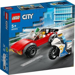 5702017416571:レゴ シティ ポリスバイクチェイス 60392【新品】 LEGO　知育玩具