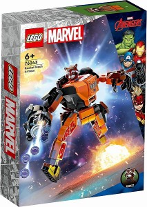 5702017419633:レゴ スーパー・ヒーローズ マーベル ロケット・メカスーツ 76243【新品】 LEGO MARVEL　知育玩具