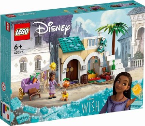 5702017424910:レゴ ディズニープリンセス ロサス王国の町とアーシャ 43223【新品】 LEGO Disney 姫　知育玩具