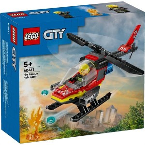 5702017582931:レゴ シティ 消防レスキューヘリコプター 60411【新品】 LEGO　知育玩具