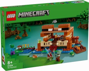 5702017583327:レゴ マインクラフト カエルハウス 21256【新品】 LEGO Minecraft 知育玩具