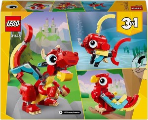 5702017584942:レゴ クリエイター 赤いドラゴン 31145【新品】 LEGO　知育玩具