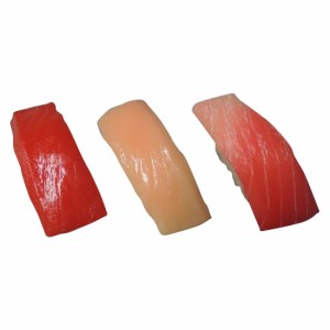 日本職人が作る  食品サンプル寿司マグネット　まぐろ三昧　IP-149