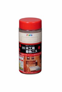 アサヒペン 油性木工用着色ニス 300ML ダークオーク