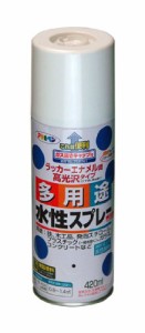 アサヒペン 水性多用途スプレー 420ML オレンジ