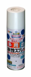 アサヒペン 水性多用途スプレー 420ML オールドグリーン