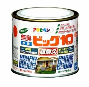 アサヒペン 水性ビッグ10多用途 241チョコレート色 1/5L