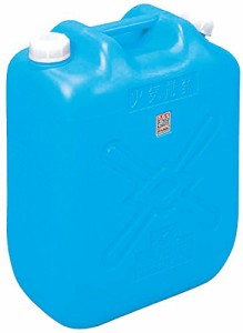 北陸土井 灯油缶スリム20L・適合マーク付 ブルー