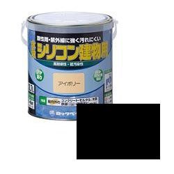 ロックペイント 水性シリコン建物用(H11) ツヤあり くろ 200ml