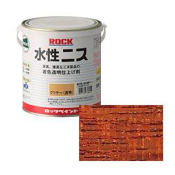 ロックペイント ロック水性ニス ゴールデンオーク 100ml （H75-0157）