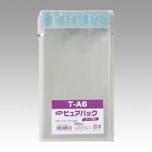 （まとめ買い）シモジマ Nピュアパック T-A6 100枚入 006798313 00071787 〔×10〕