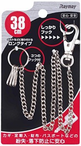 （まとめ買い）レイメイ藤井 スチールキーチェーン GLK401 00074002 〔10個セット〕