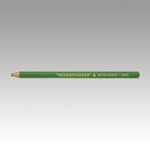 （まとめ買い）三菱鉛筆 色鉛筆油性ダーマト7600黄緑 12本入 K7600.5 00071851 〔×3〕