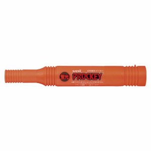 （まとめ買い）三菱鉛筆 プロッキーPM-150TR 蛍光 橙 4 PM150TRK.4 00011227 〔10本セット〕