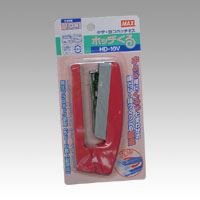 （まとめ買い）マックス ホッチキス HD-10V ピンク HD-10V ピンク 00049986 〔5台セット〕