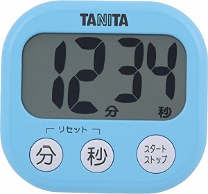 （まとめ買い）タニタ デジタルタイマー アクアミントブルー TD-384-BL 00030264 〔3個セット〕