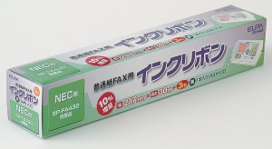 （まとめ買い）ELPA FAXインクリボン FIR-N43 〔×3〕