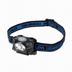 （まとめ買い）ELPA LEDヘッドライト 100lm DOP-HD303S 〔×3〕