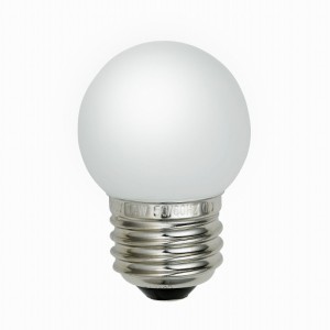 （まとめ買い）ELPA LED電球G40形E26 LDG1N-G-G250 〔×3〕