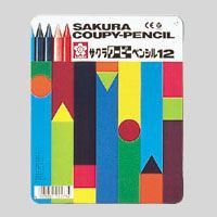 （まとめ買い）サクラクレパス クーピーペンシル12色(缶入り) FY12 00007449 〔3個セット〕