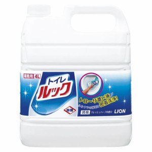 （まとめ買い）ライオン 業務用トイレルック 4L ギョウムヨウトイレルック 4L 00013209 〔3個セット〕