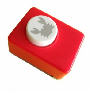 （まとめ買い）カール事務器 クラフトパンチ小 Crab CP-1 ｶﾆ 00906071 〔5個セット〕