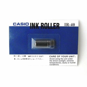 （まとめ買い）カシオ プリンター電卓用インクローラー IR-40 00037268 〔3個セット〕