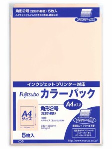 マルアイ 藤壺カラーパック 角2ピンク PK-21P